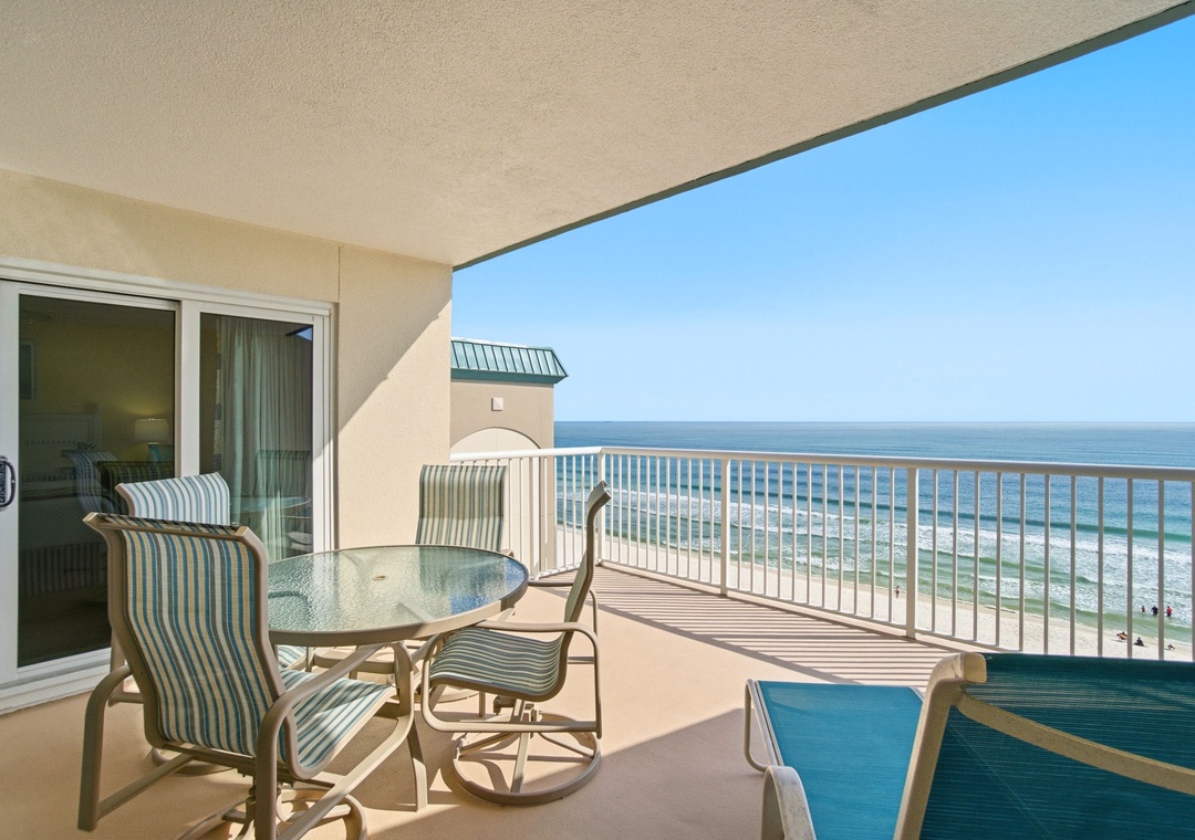 Sandy Key 821- Balcony View to the East & Gulf