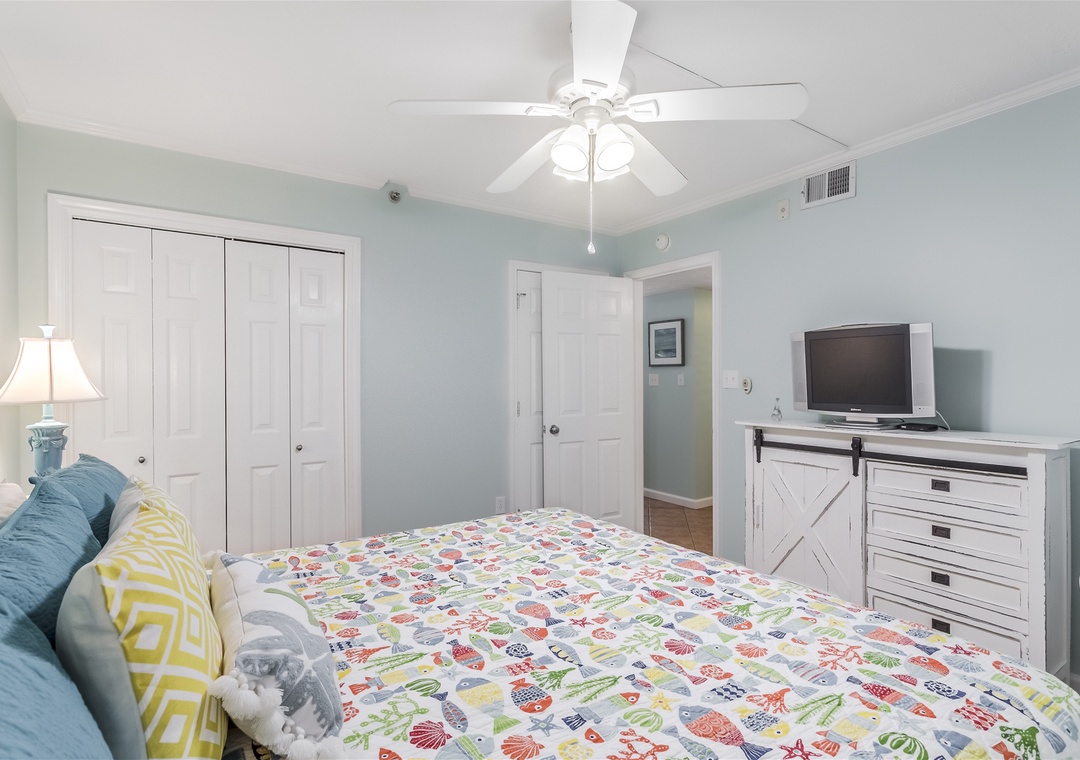 Ocean Breeze West 502 Guest Bedroom #2 King Bed