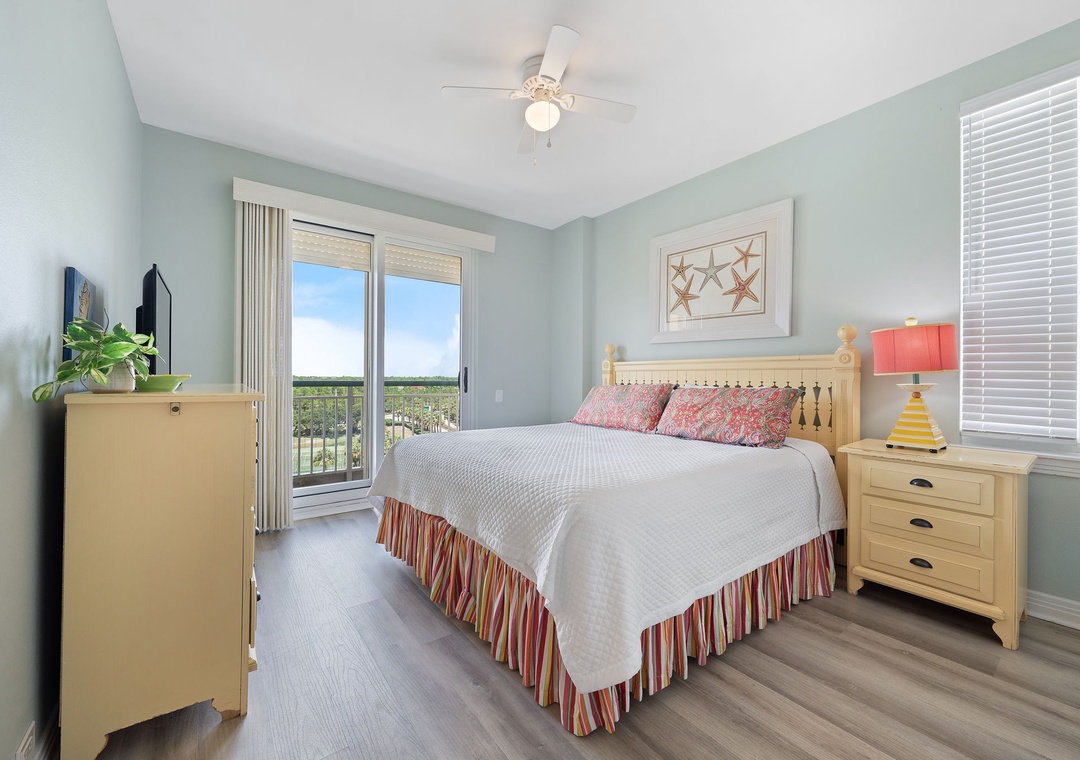 BCW6A- Your serene coastal retreat awaits, with soft blue hues and nautical touches that evoke the calming rhythm of the sea. Slide open the balcony doors and let the fresh air remind you why you came here—to unwind completely.