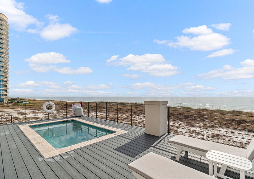 Second Floor- Pool & Deck