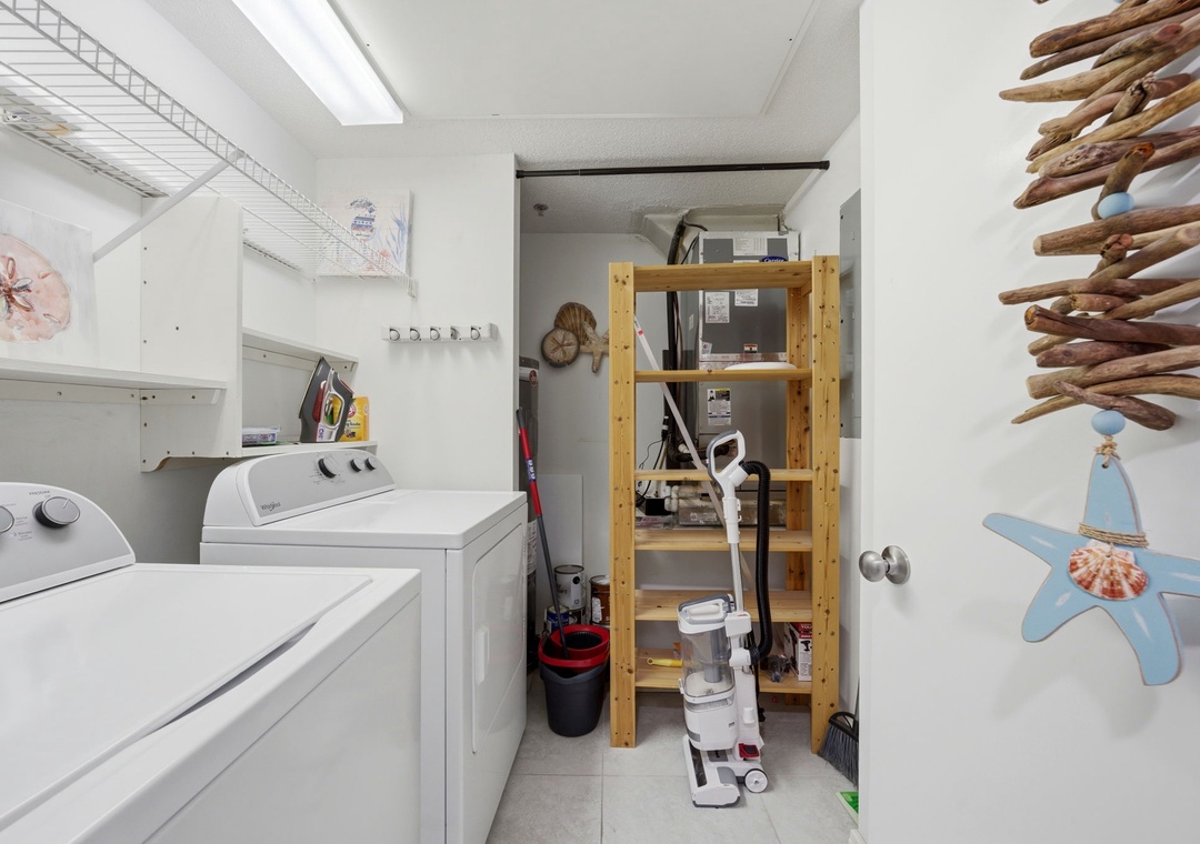 Beach Colony West 11C- Laundry Room