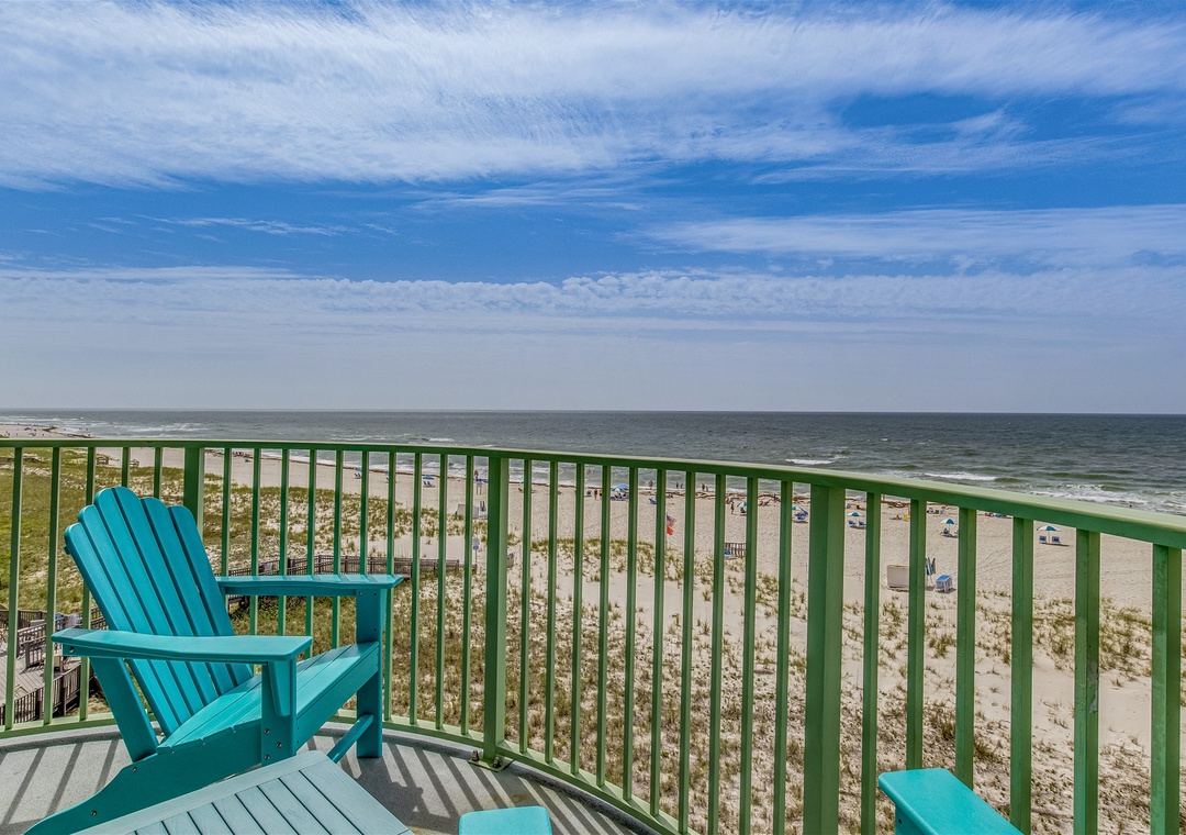 Perdido Towers 507 Balcony with Expansive Views