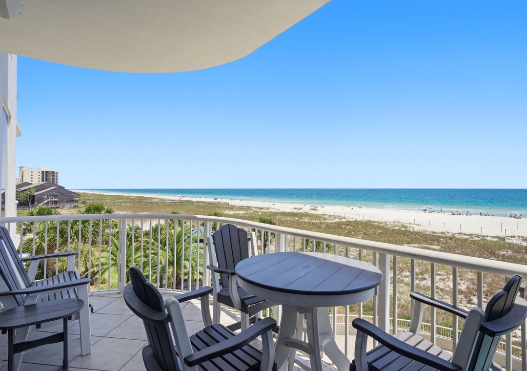 Spanish Key 204- Balcony View