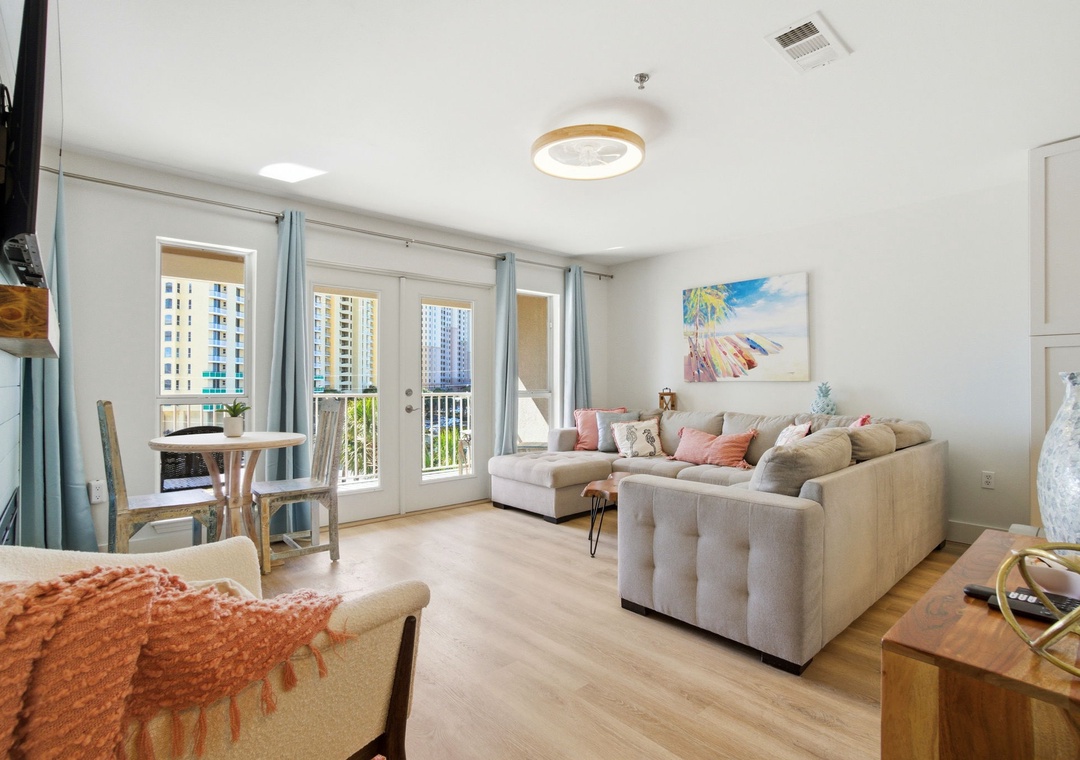 Grand Caribbean 411W- View to the Living Room