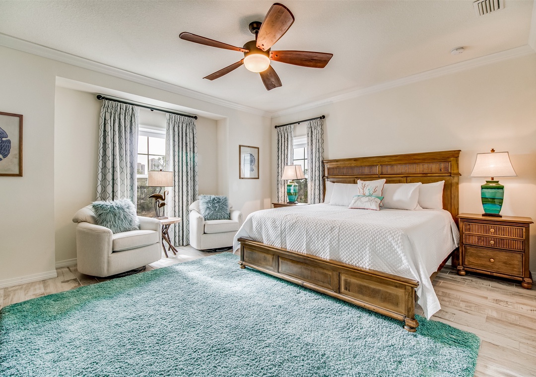 Lost Key Csta on the Key Guest Bedroom #1 King Bed