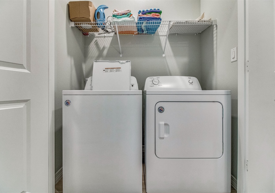 Lost Key The Happy Place Laundry in Unit