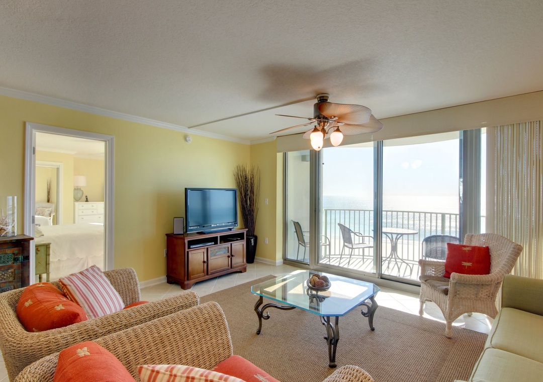 Perdido Towers 603 Living Room