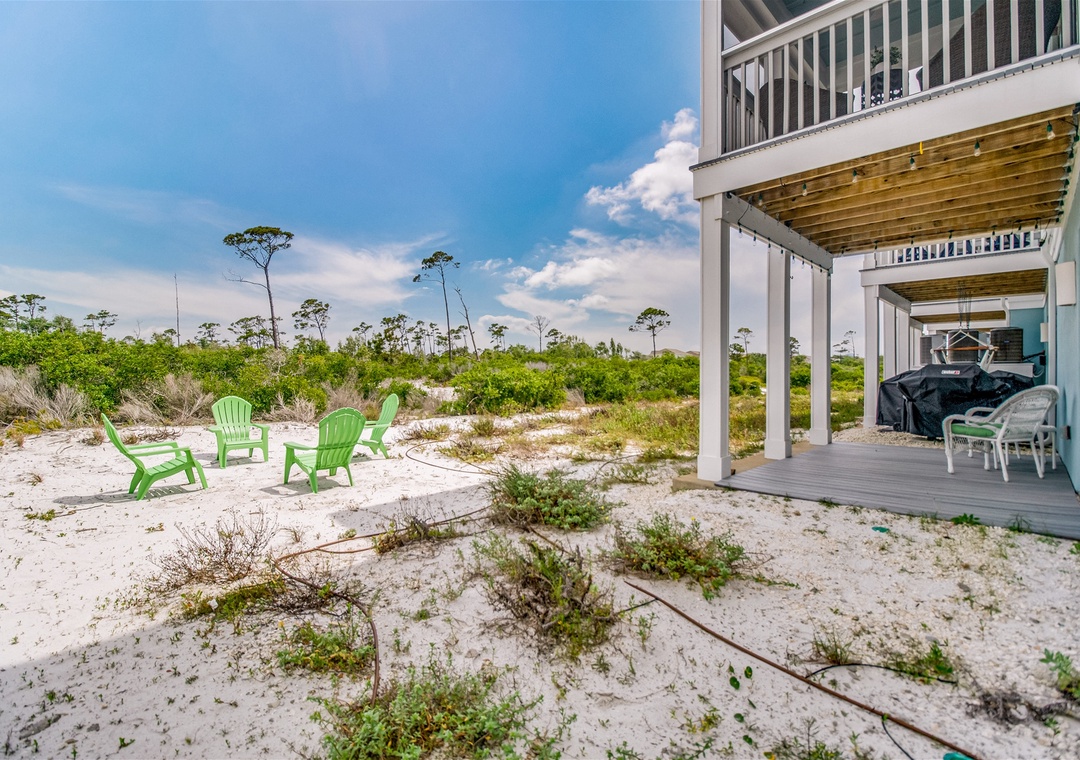 Lost Key Sugar Dune Retreat Back of Unit