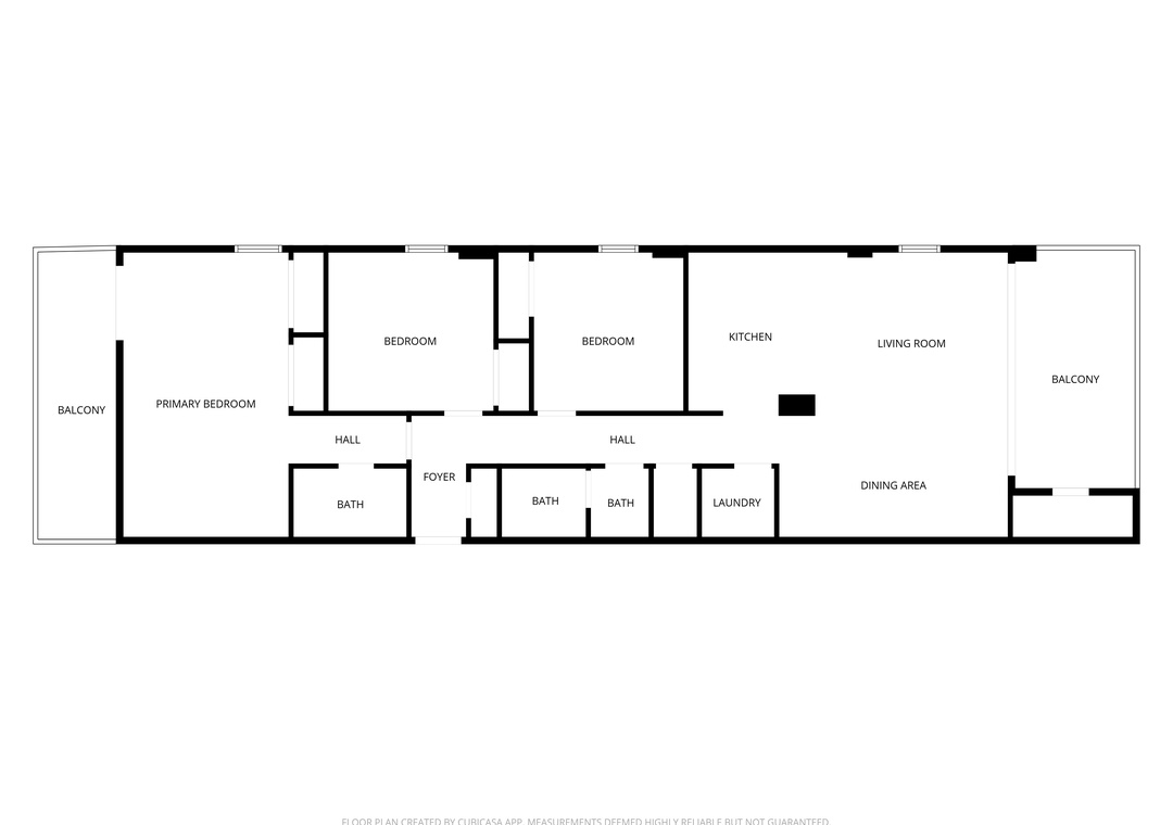 Ocean Breeze E601- Floor Plan