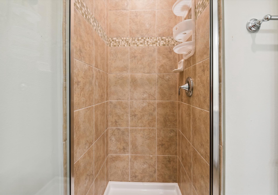 Lost Key The Lost Flip Flop Guest Bathroom #3 Glass Shower