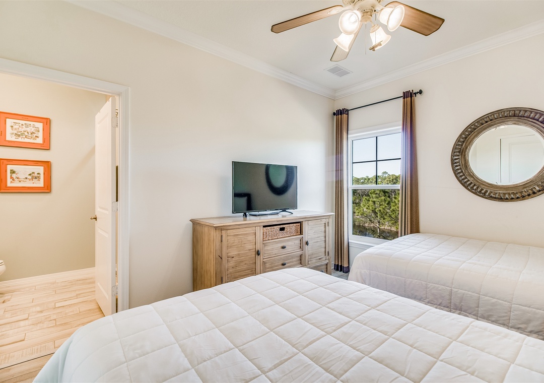 Lost Key Shorely Blessed Guest Bedroom with Attached Bathroom