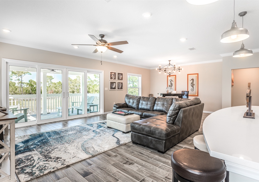 Lost Key Sea Salt Living Room