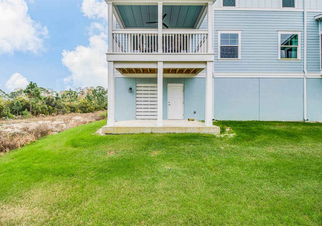 Lost Key Golf Coast Villa Back Patio