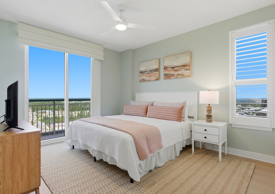 Beach Colony E13A- Bedroom 3 & Balcony