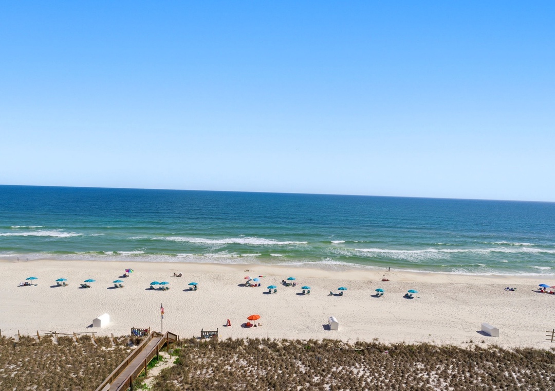Sandy Key 822- View to the Beach From Balcony