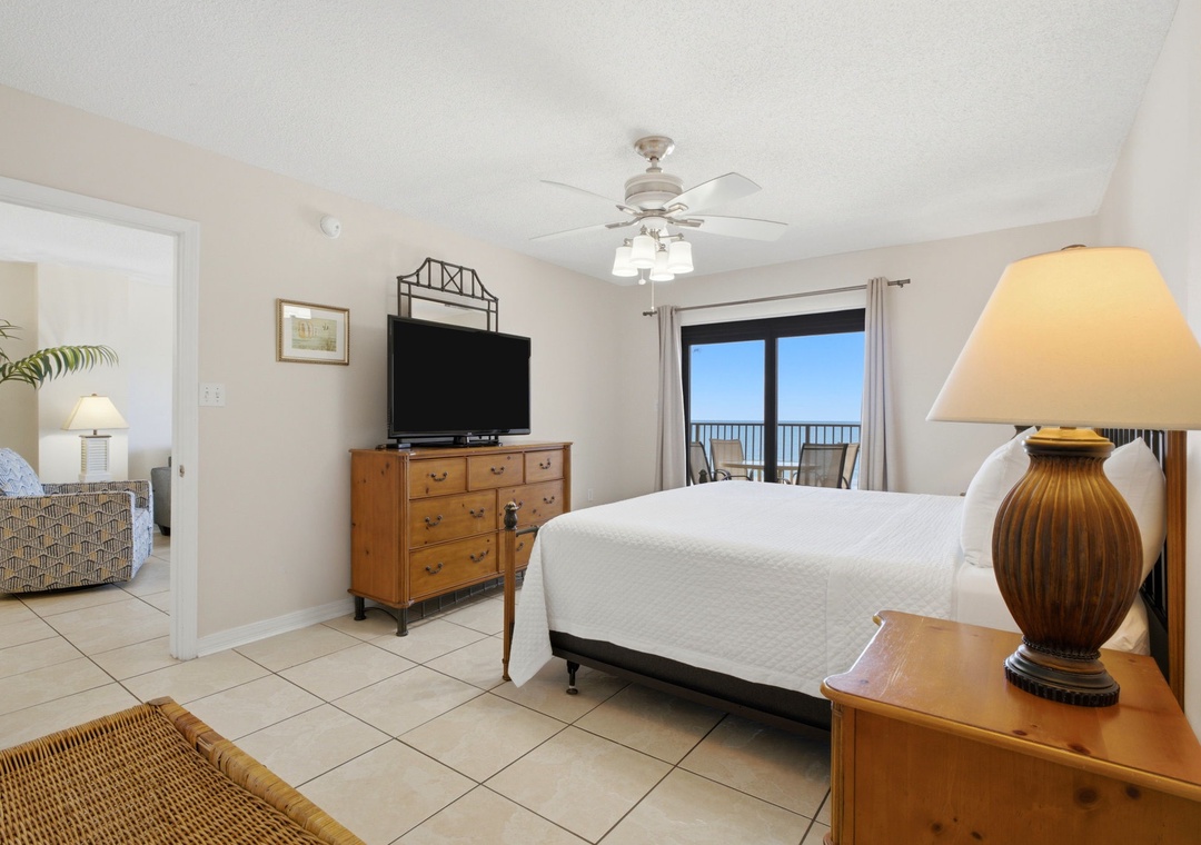 Ocean Breeze E702- Wake up to soothing ocean breezes and stunning blue-sky views from your private balcony, the perfect retreat after a restful night's sleep.