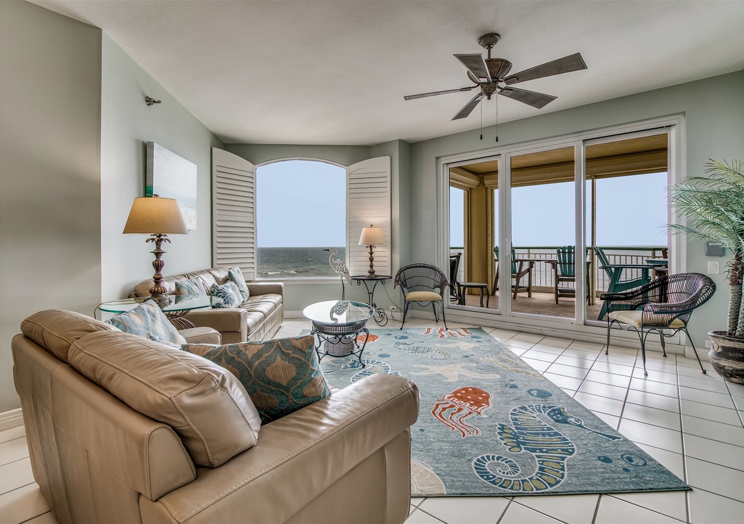 Beach Colony Tower 10B Living Room
