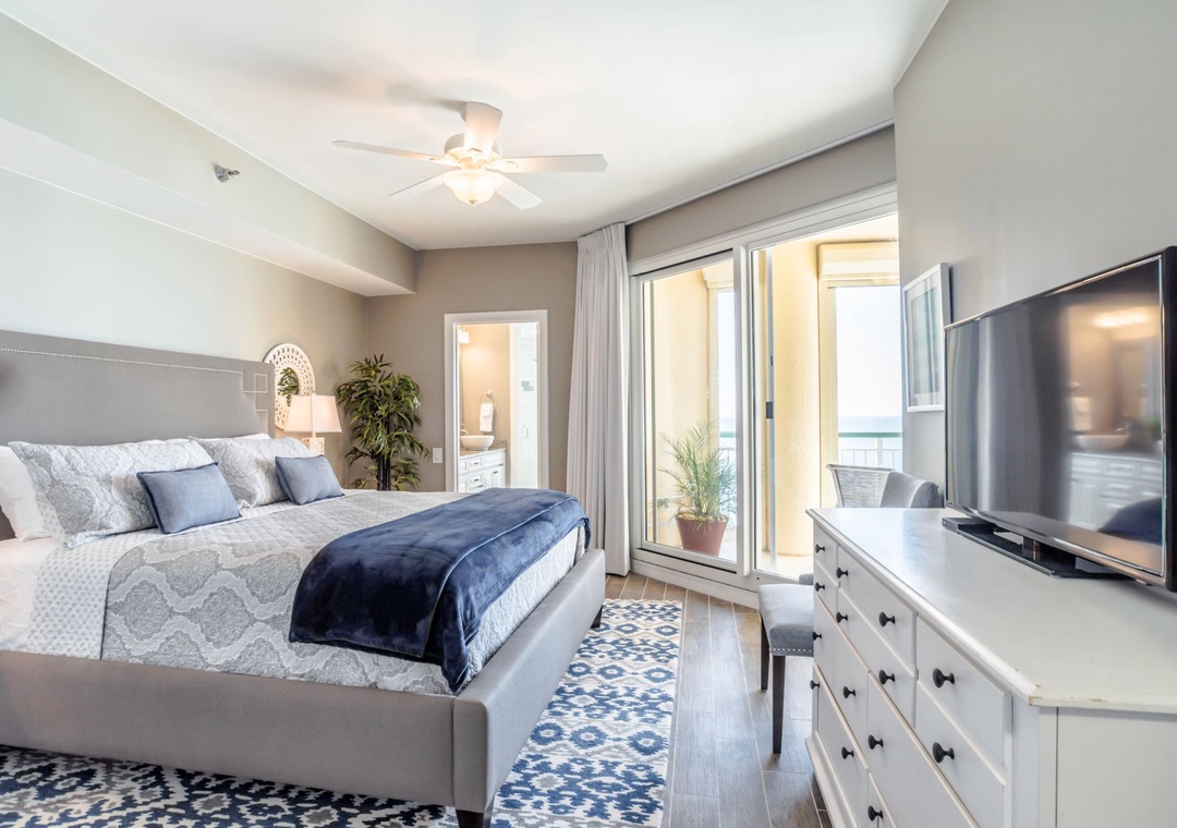 Beach Colony Tower 12C Master Bedroom