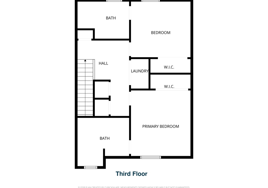 Lost Key Toes in the Sand Third Floor Plan