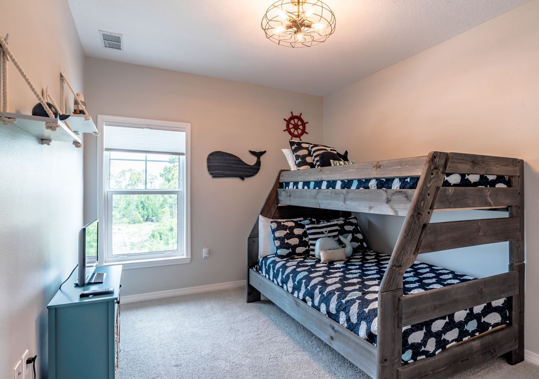 Lost Key Coastal Pointe Guest Bedroom #4 Bunk beds