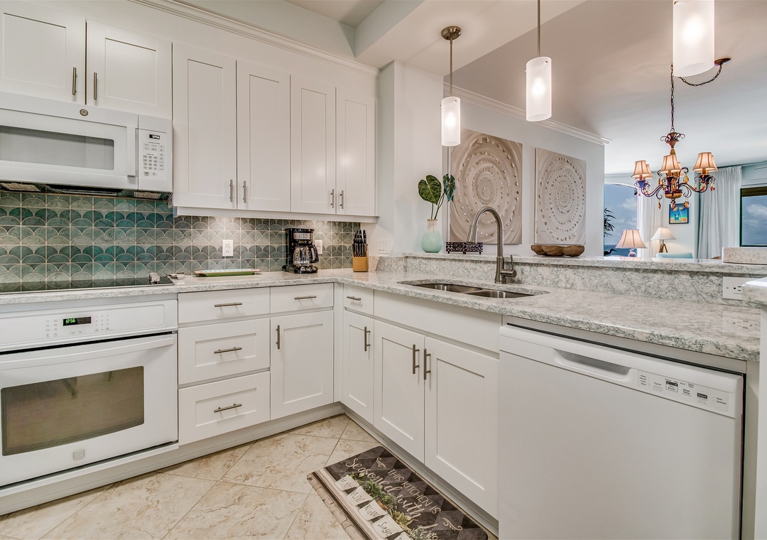 Beach Colony West 9B Well Equipped Kitchen