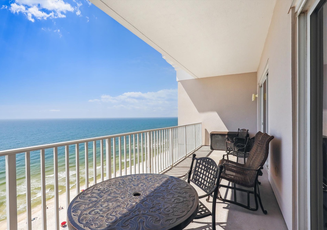 Windemere 1502 Balcony with Expansive Views