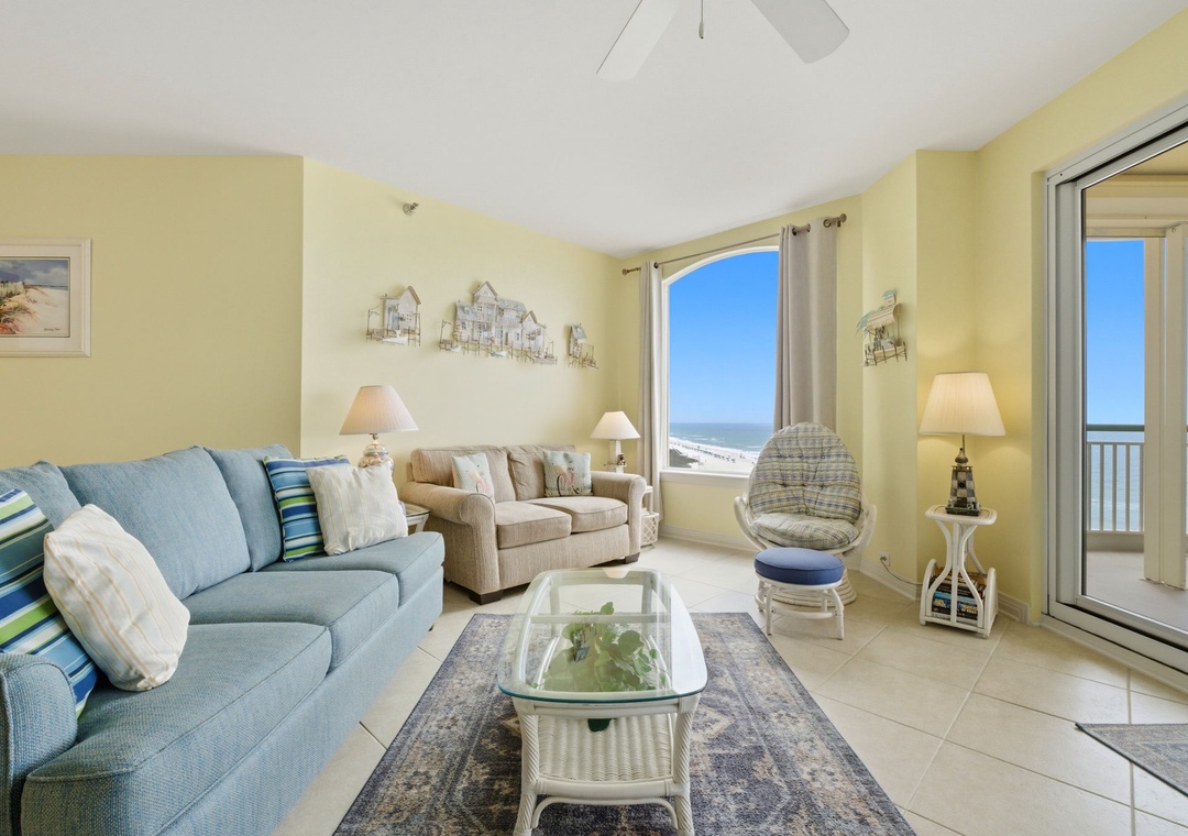 Beach Colony W6B- Living Room View