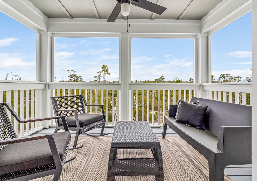 Lost Key The Macaw House Balcony Overlooking Trees
