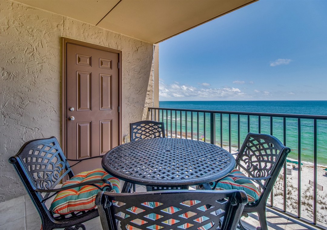 Ocean Breeze West 604 Balcony with Expansive Views