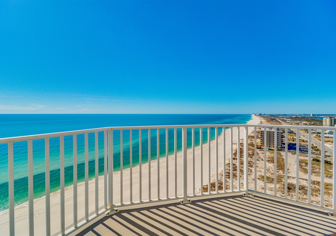 Windemere 1508 View From Balcony Onto Beach In Perdido Key