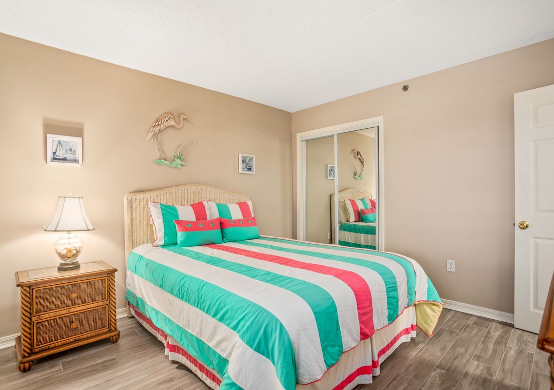 Ocean Breeze West 304 Guest Bedroom #2 and Closet