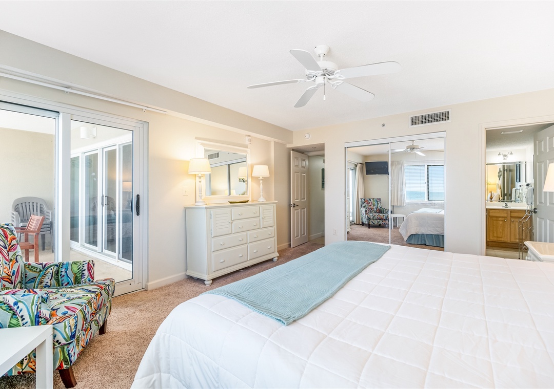 Sandy Key 233 Guest Bedroom #1 with Attached Bathroom