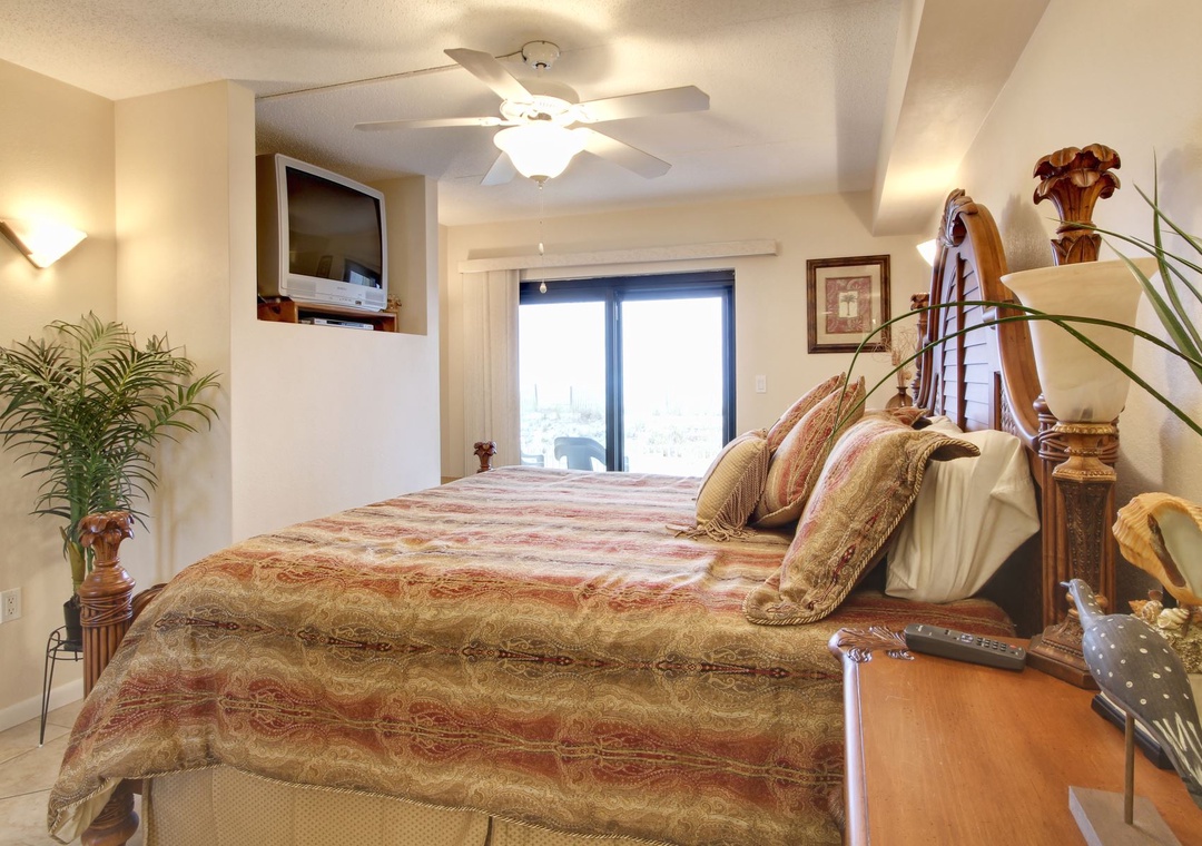 Ocean Breeze West 105 Guest Bedroom #1 King Bed