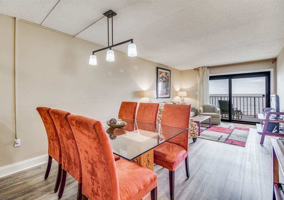 Ocean Breeze West 303 Dining Room