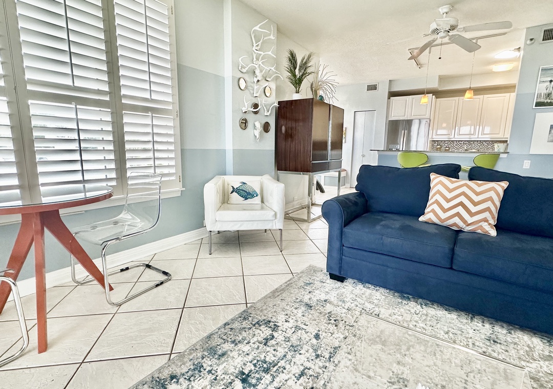 Beach Colony Tower 2D Living Room