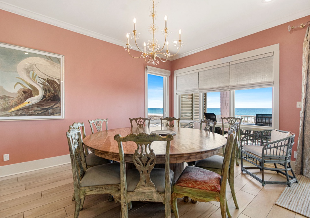 Dining Rom with Gulf View