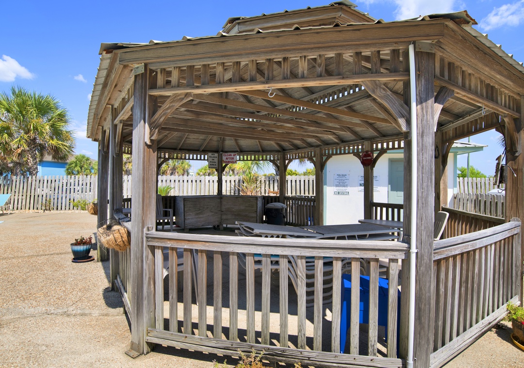 Gazebo by Pool
