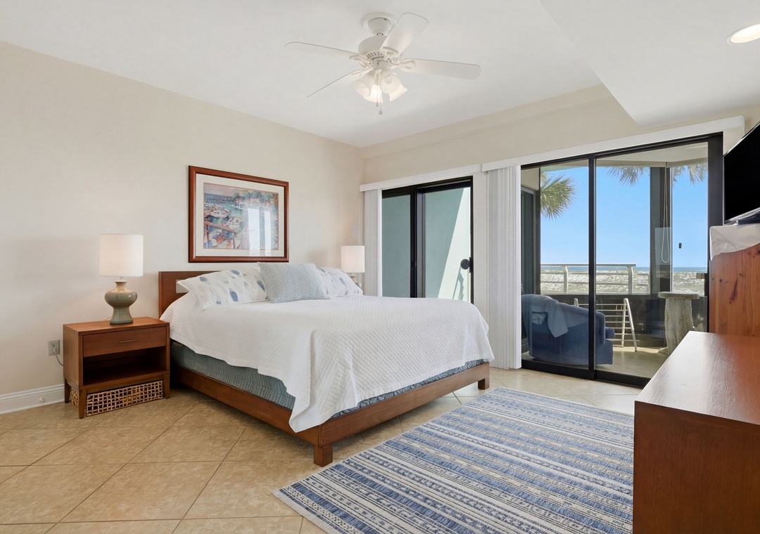 Palm Beach Club 119- Bedroom 1 with Balcony