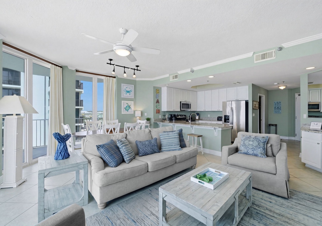 Lighthouse 418- View of Living Room
