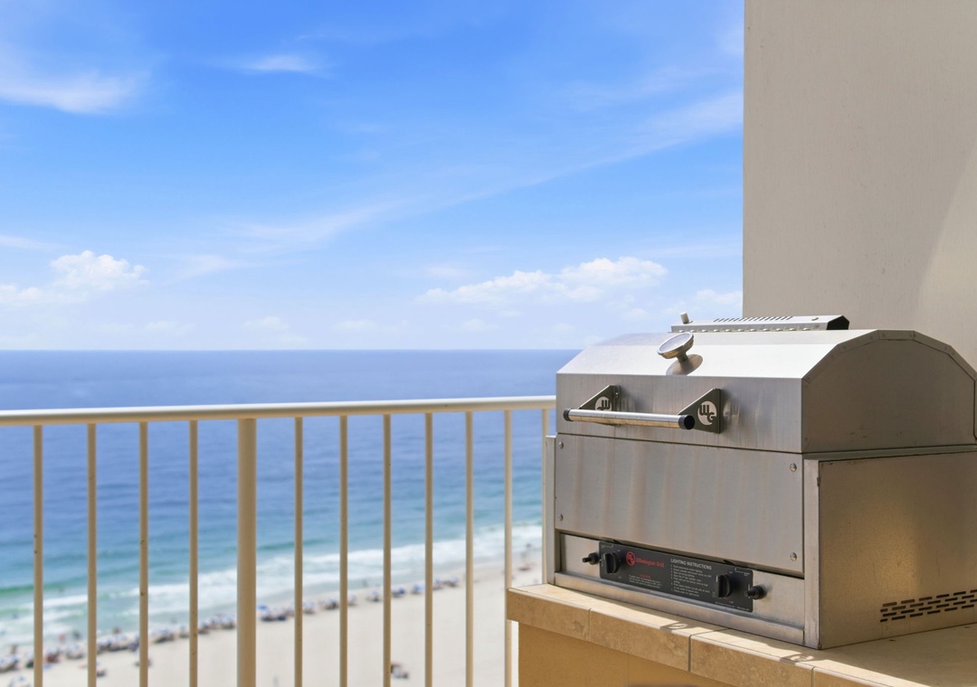 Turquoise Place 1108C- Private Grill on Balcony Overlooking the Gulf