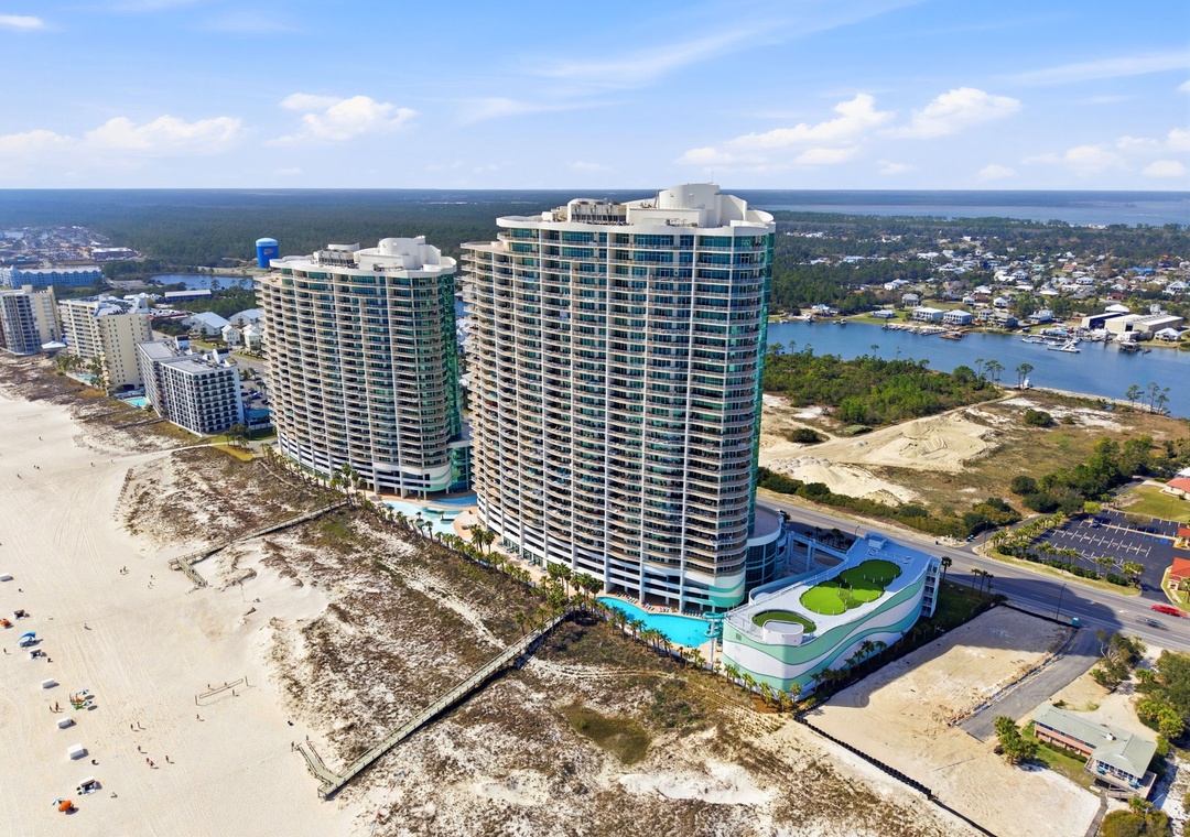 Turquoise Place 1108C- Aerial View of Turquoise Place