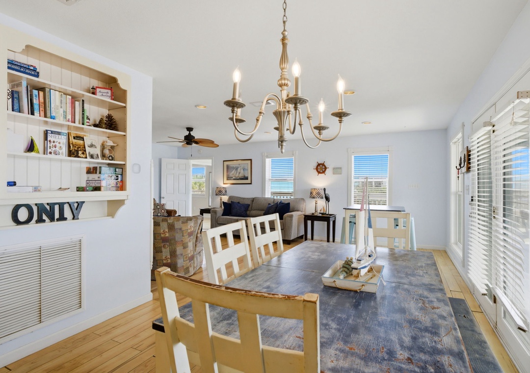 Seaswept- Dining Room towards Living Room
