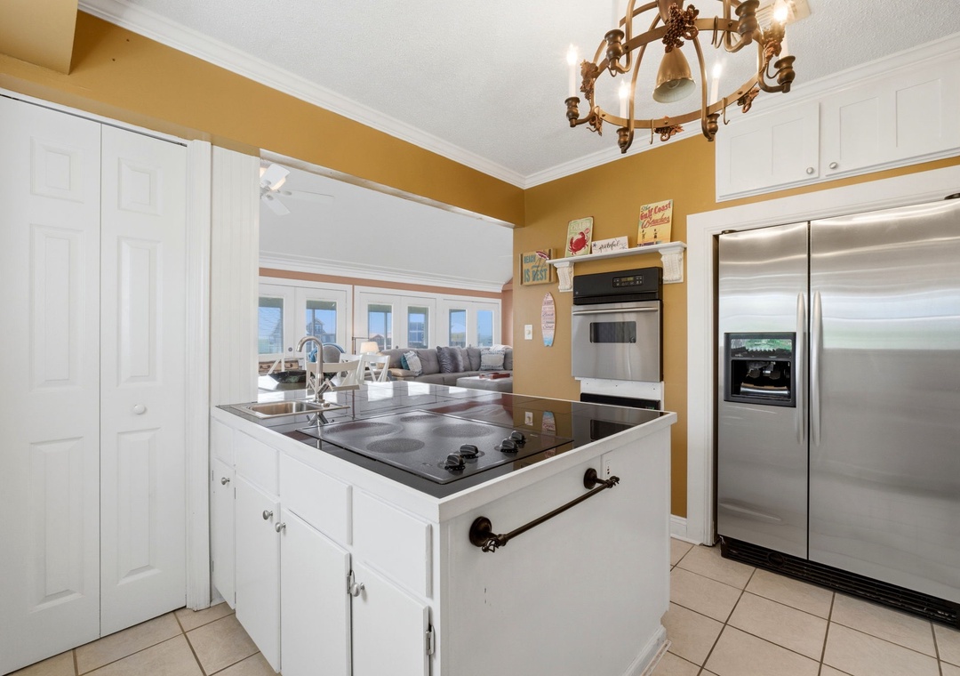 Dunestruck- Kitchen View towards Balcony