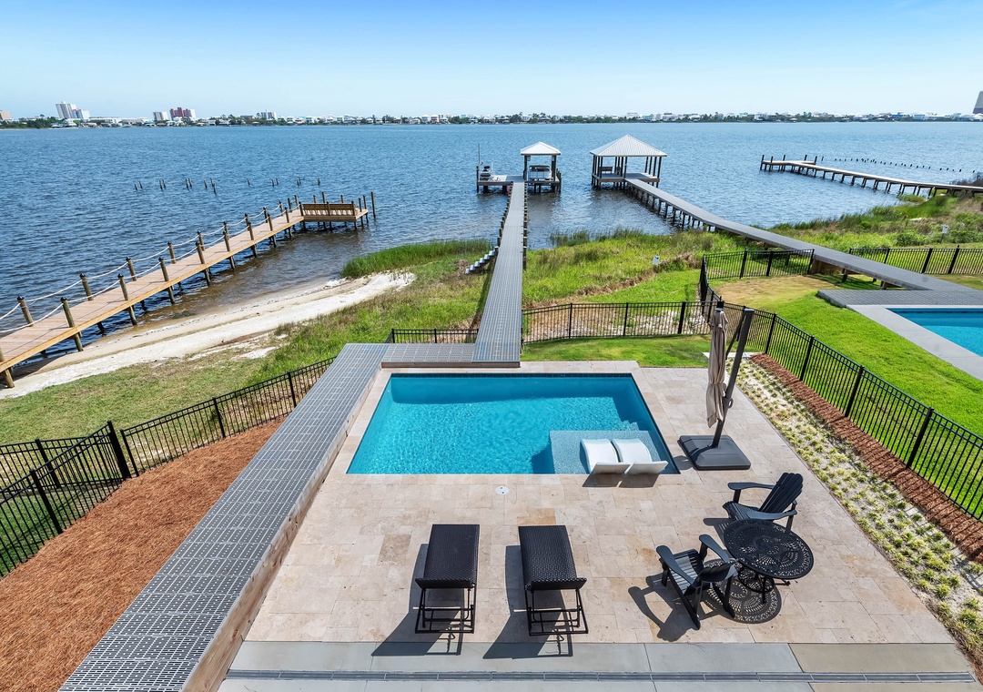 1130 Water Oaks Cir - Balcony View to Pool & Lagoon