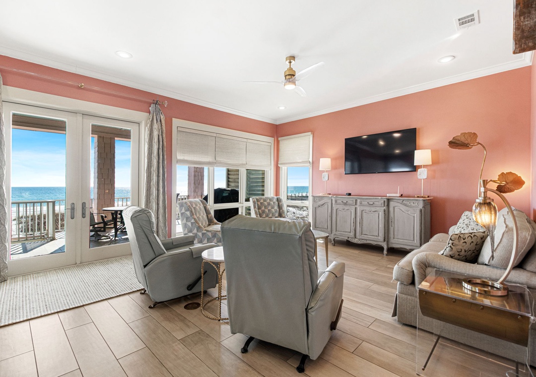 Living Room with Balcony