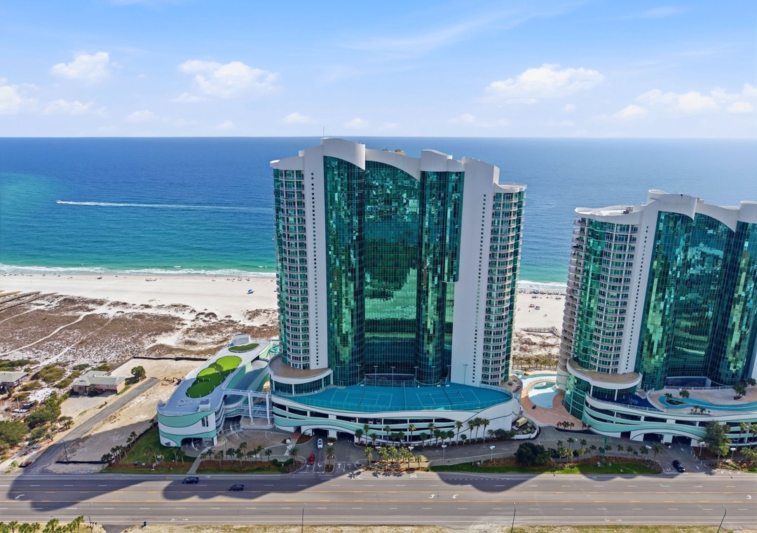 Turquoise Place 1108C- Aerial View of Turquoise Place