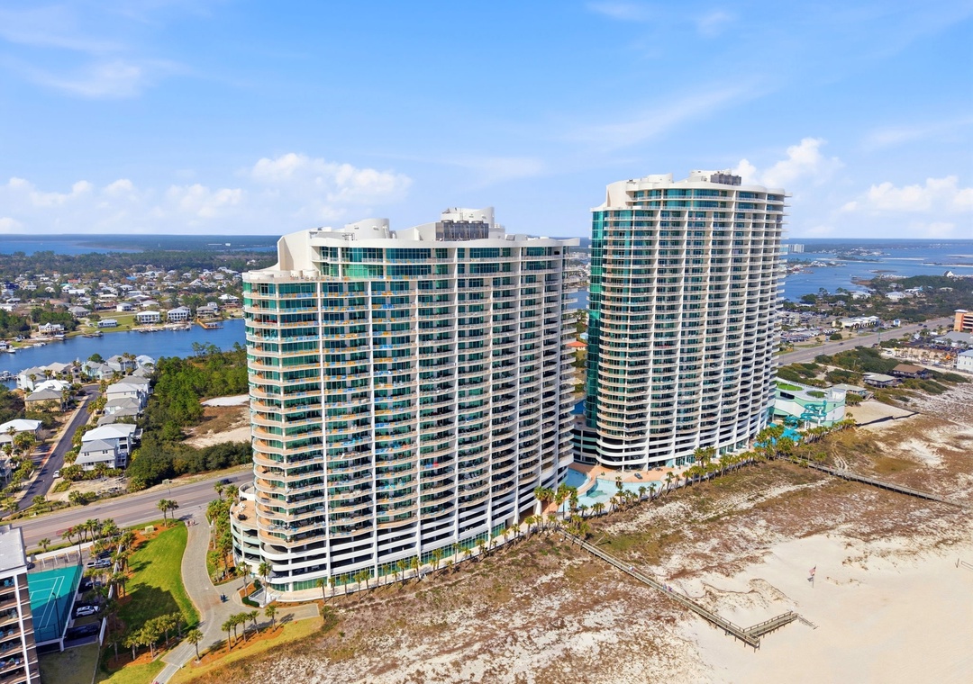 Turquoise Place 1108C- Aerial View