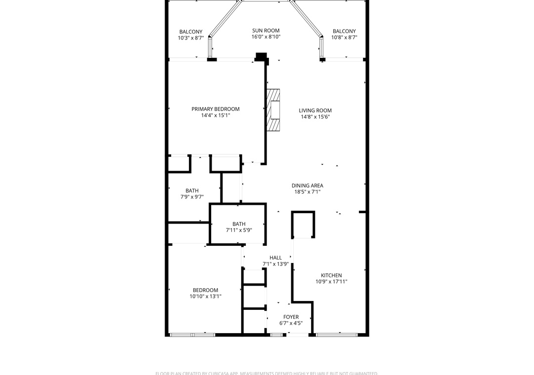 Palm Beach Club 119 - Floorplan