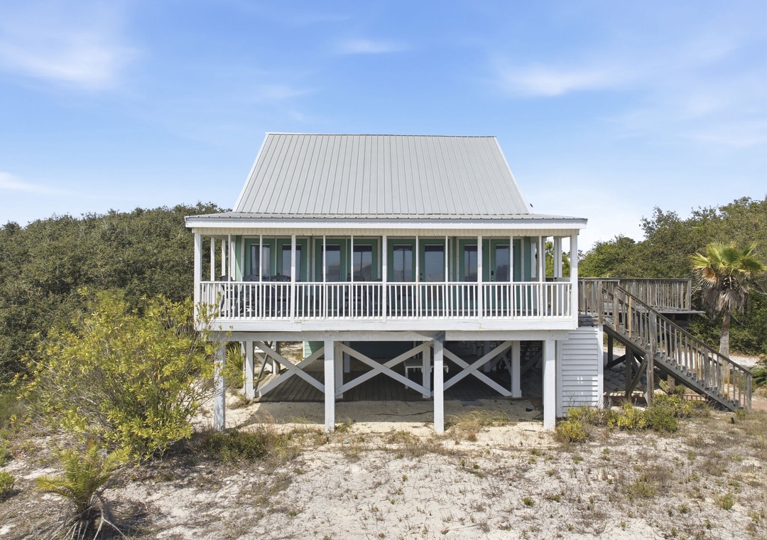 Dunestruck- Exterior View towards Property
