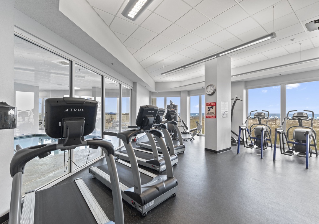 Lighthouse Condominiums Fitness Room